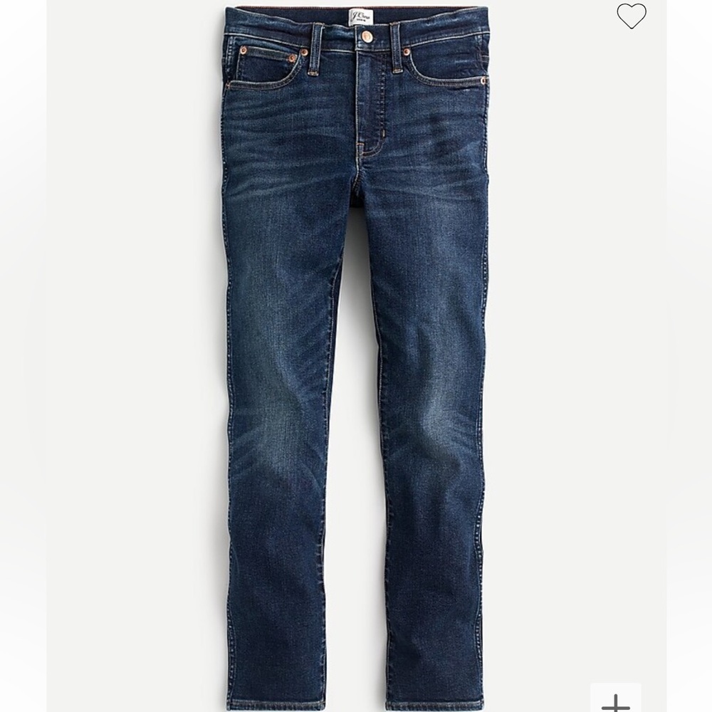 J. Crew 9" vintage straight jean in Bristol wash size 25